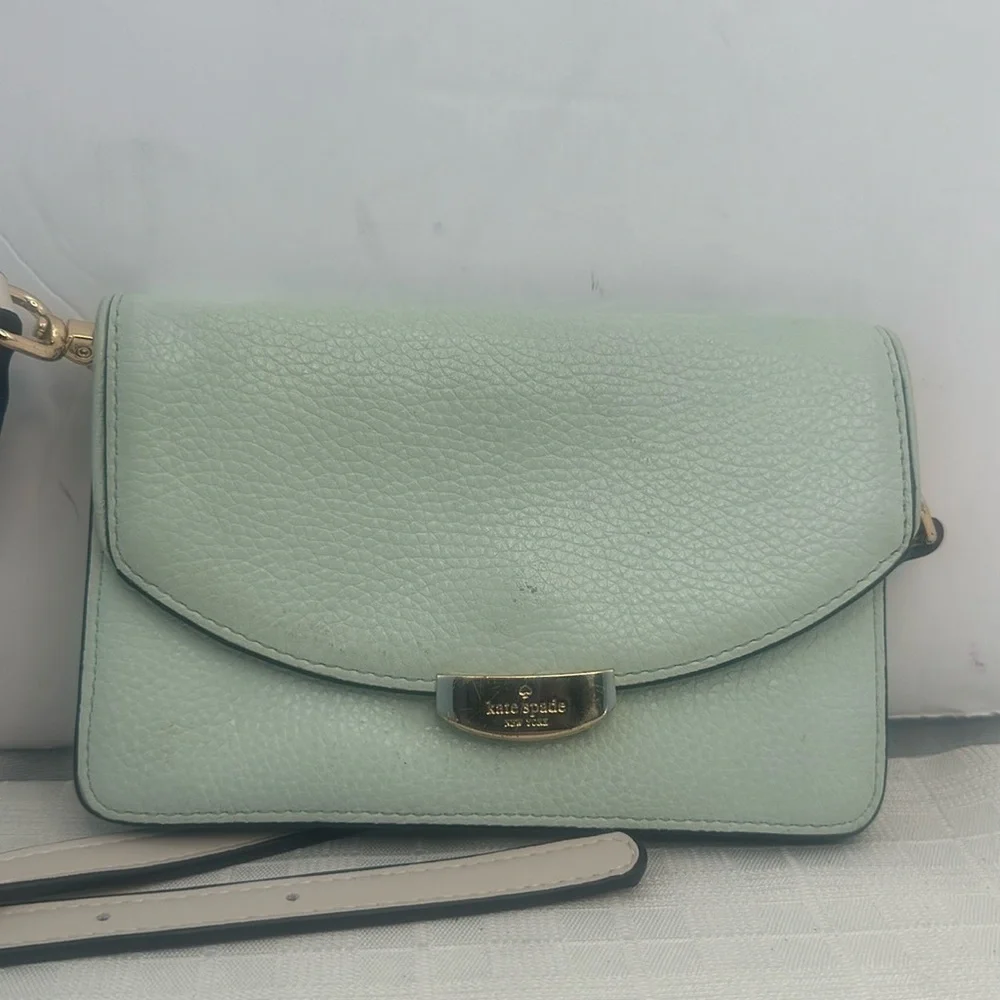 Kate Spade New York Callie Wallet WLRU2605 Mulberry Street Mint Splash